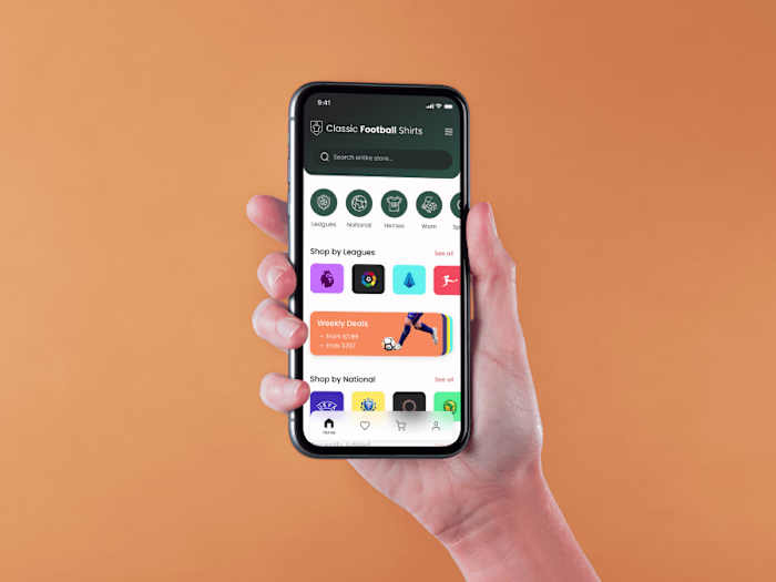 Classic Football Shirts