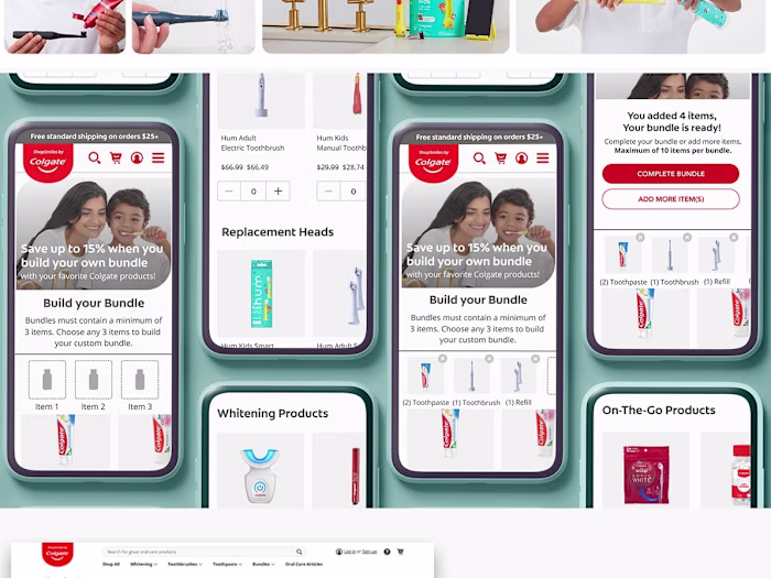 Colgate-Palmolive Website Design
