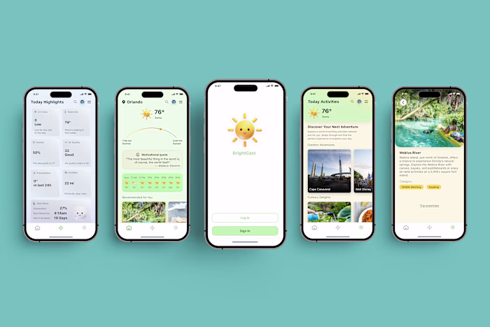 Mobile App - Brightcast