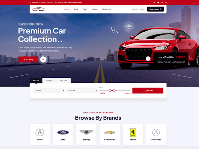 Travel Website