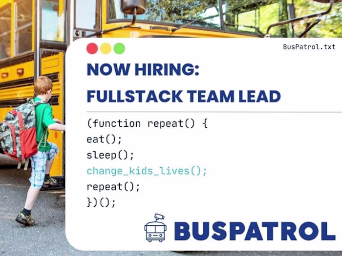 BusPatrol job posting