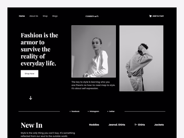 Fashion Ecommerce Website