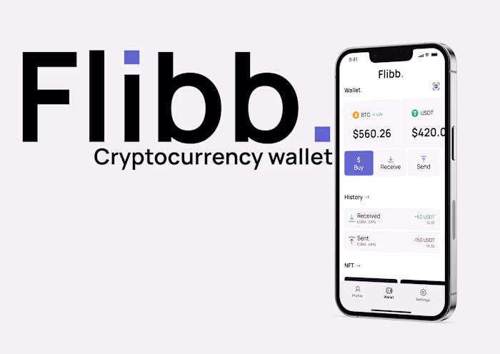 Cryptocurrency wallet | App Design