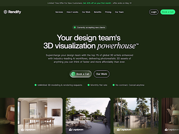 Rendify – Your design team's  3D visualization powerhouse™