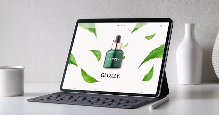 Glozzy : Skincare Ecommerece Framer Template