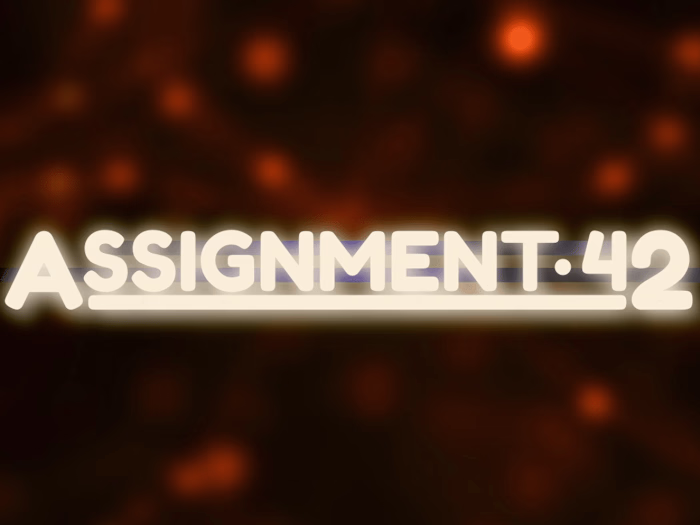 Assignment 42, Coding Game