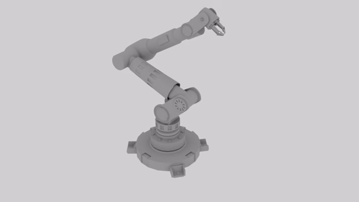 Industriel robot arm (WIP)