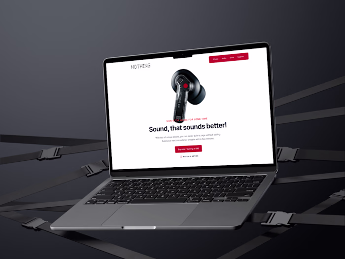 Nothing - web design