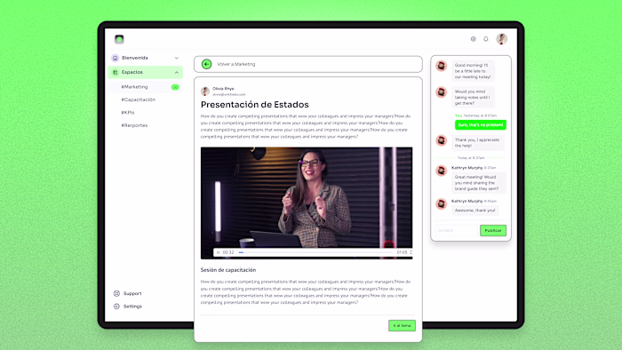 UI design for a community app