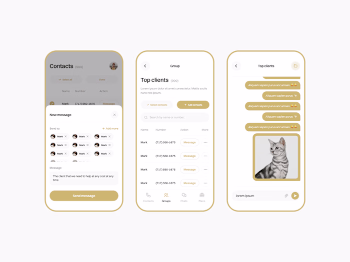 Mailing — Mobile App / Saas
