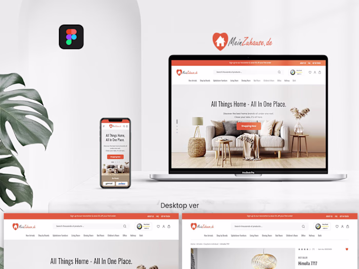 E-commerce Website Redesign