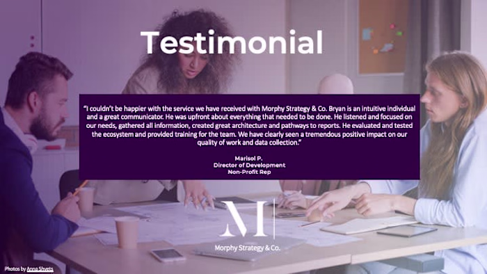 Non-Profit Data Management and Salesforce Integration