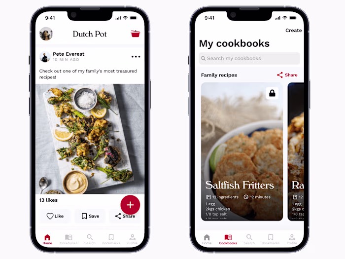 Dutch Pot - Mobile App Design