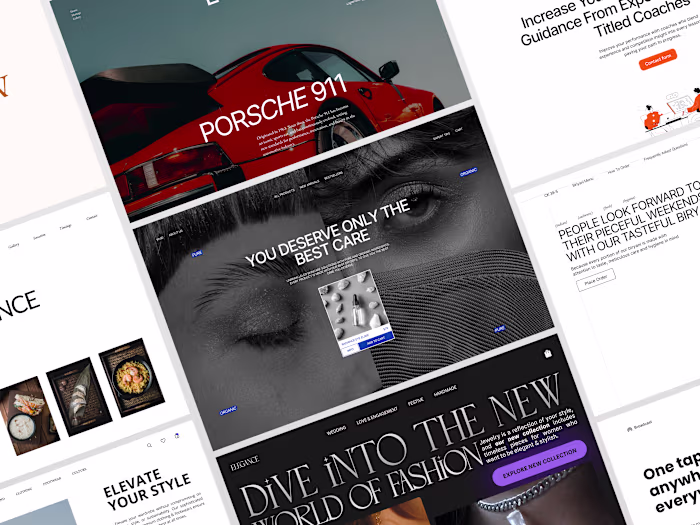 Web design collection