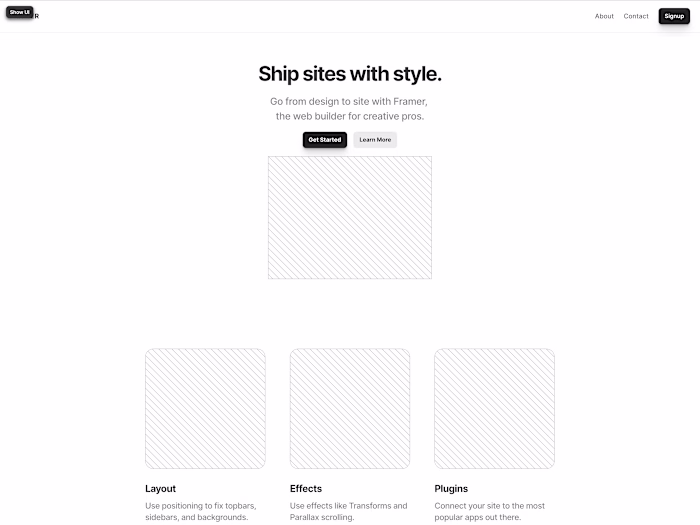 Website Wireframe