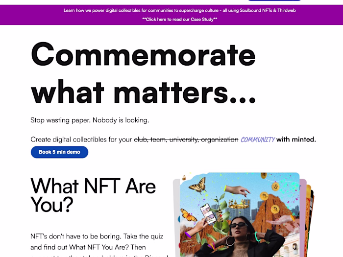 minted | commemorate what matters