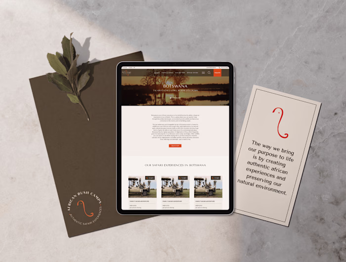 Luxury Safari Brand Redesign