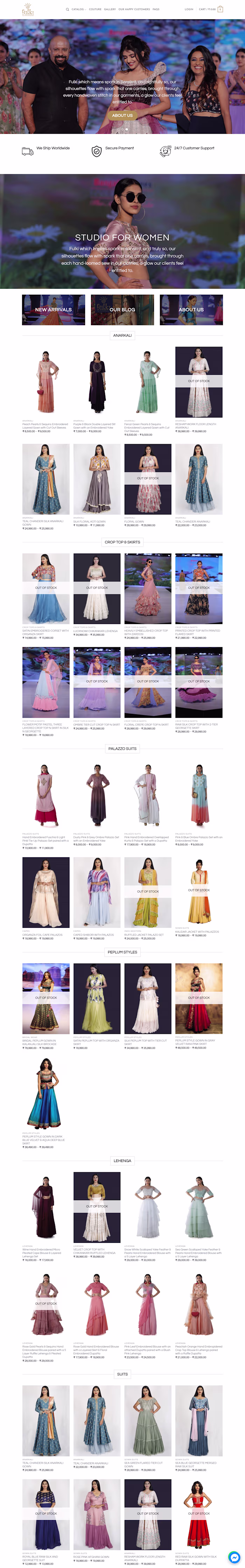Fulki Brand UI Development