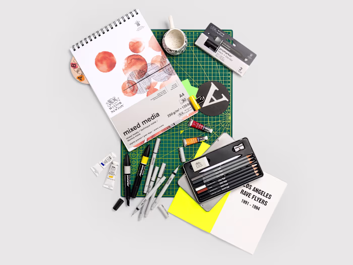 Art and Design Supplies Creative Campaign Assets