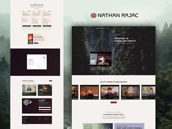 Nathan Rajac Personal Brand and Website Development