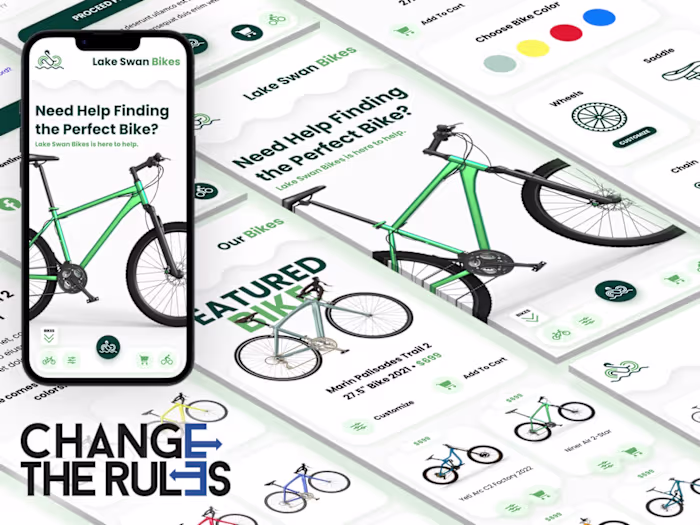 E-Commerce High-fidelity Prototype Using Figma