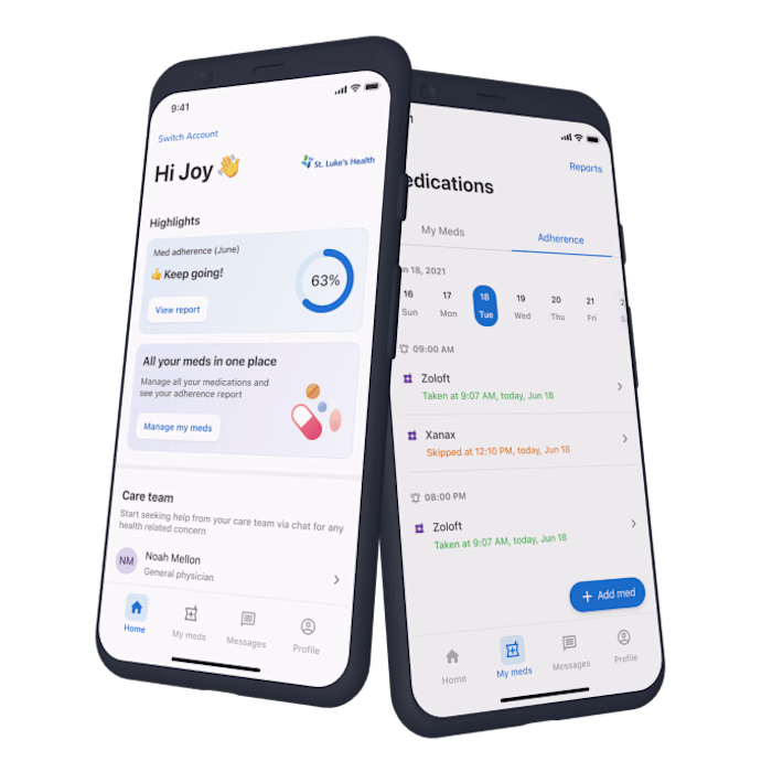 Healthtech - Patient App Design