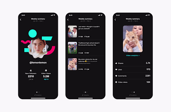 TikTok Creator Analytics