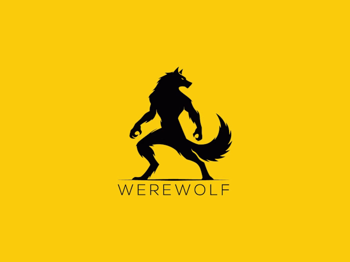 Werewolf Vector Logo For Sale!