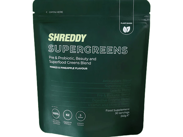 The Power of Green: Shreddy's Supergreens Social Ad Campaign