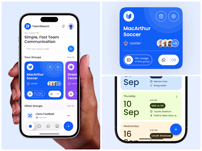 Team Management Mobile App