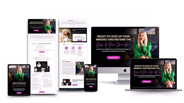 Sales Funnel Set-up and Design using Kajabi