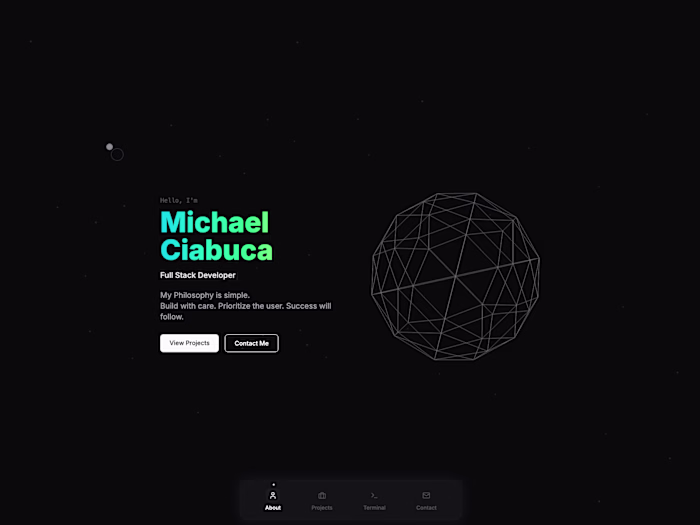 Ciabuca.com - Personal Portfolio