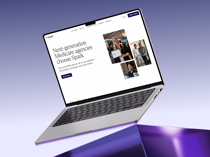 Spark Advisors — Figma to Webflow Development