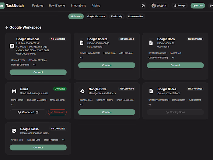 AI-Powered Google Workspace SaaS Platform
