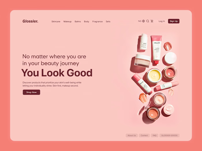 Hero Section Design │Web Design