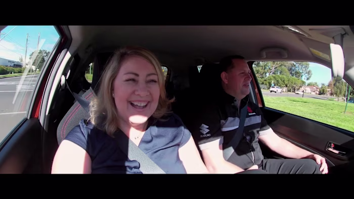 Suzuki. Test Drive to a Test Drive.