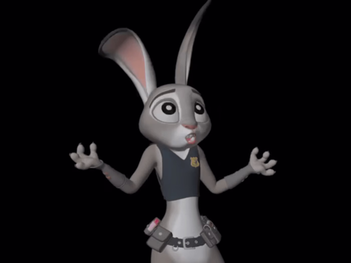 Animating Rabbit Girl