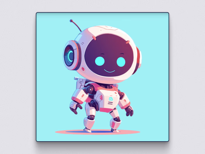 Internal | Rive Animation: Happy Little Robot