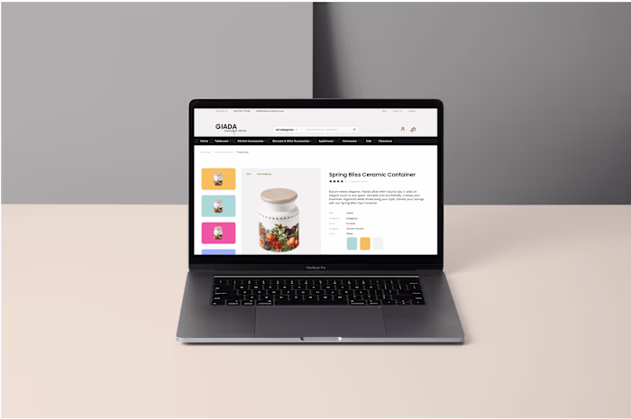 Framer Website Design for home and kitchen company