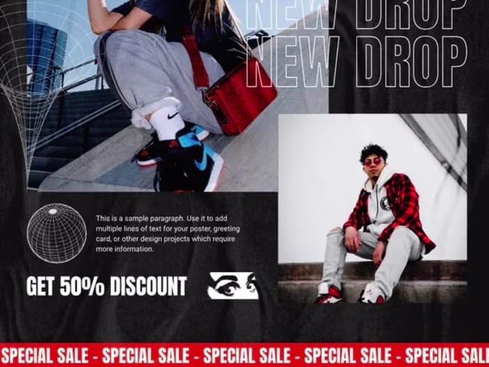 E-commerce Product Ads Design Showcase