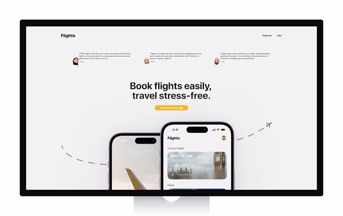 Flights App Concept