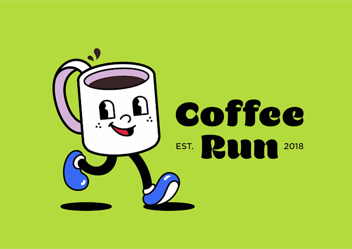 Coffee Run Branding on Behance