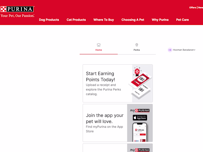 Loyalty Program (API, App, Website)