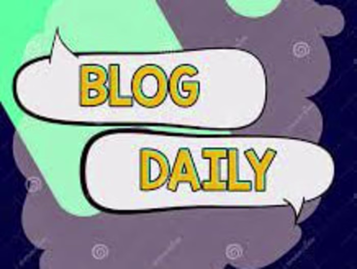 Blog me daily