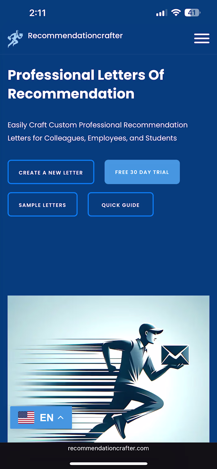 Use Professional Letters of Recommendation Generator