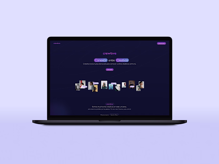 Landing Page Design and App Prototype