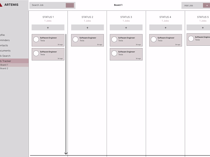 Artemis: Job Tracker + CRM 