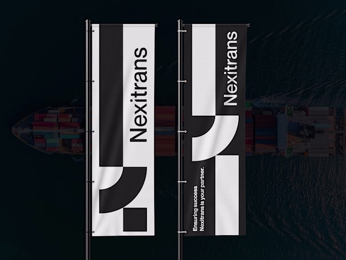 Nexitrans Logo and Visual Identity Design