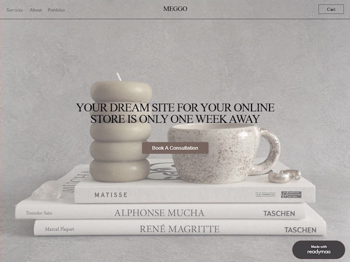 YOUR DREAM SITE FOR YOUR ONLINE STORE IS ONLY ONE WEEK AWAY ...