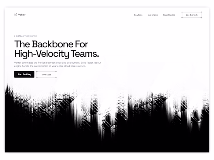 Vektor -  Built for high-velocity engineering teams.